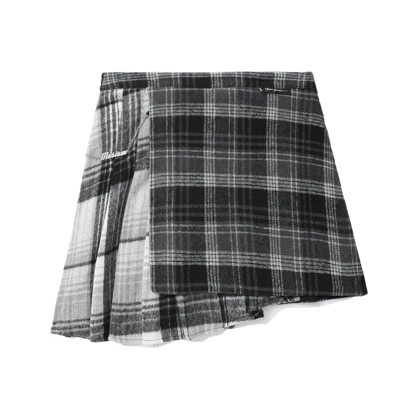 MUSIUM DIV Черный/BKZ Женские Повседневные Короткие Юбки
