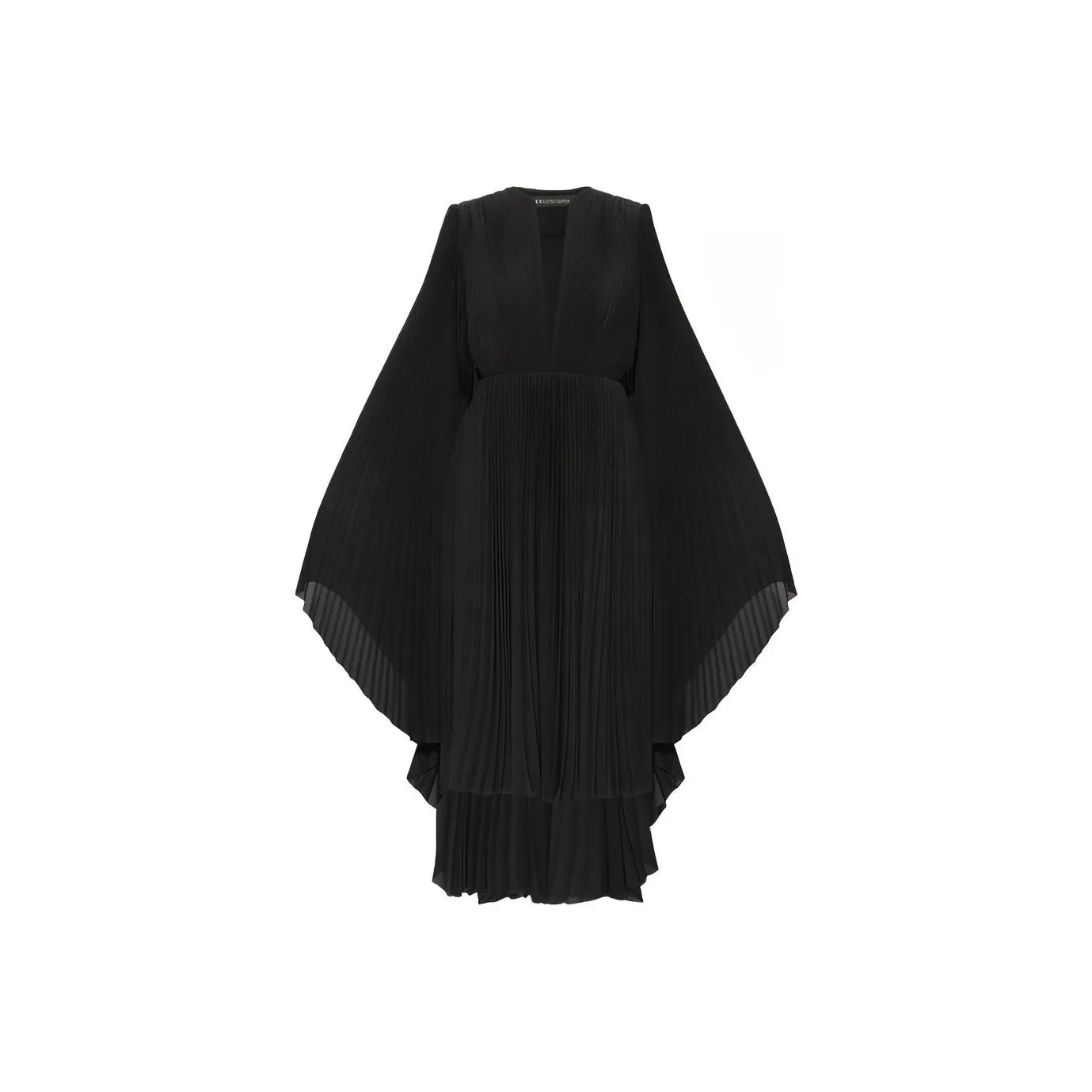 Balenciaga Pleated Maxi Dress