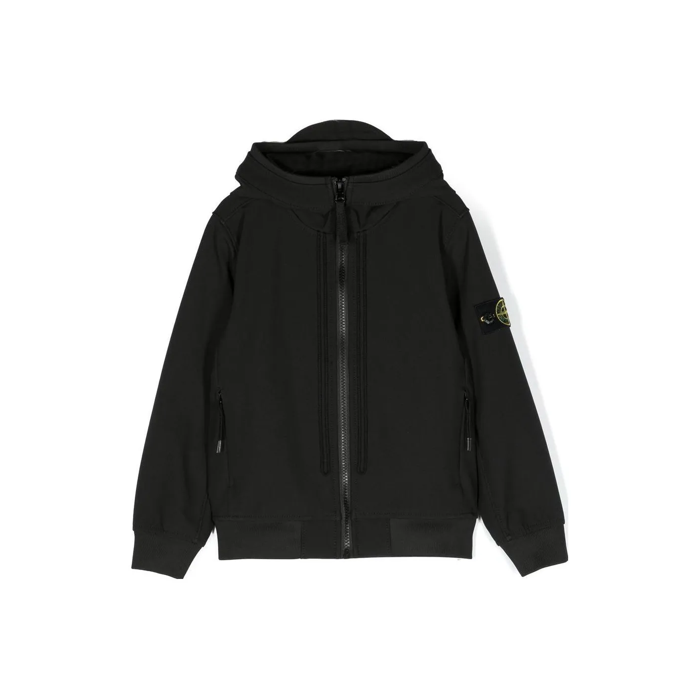 STONE ISLAND Куртка Черная Детская