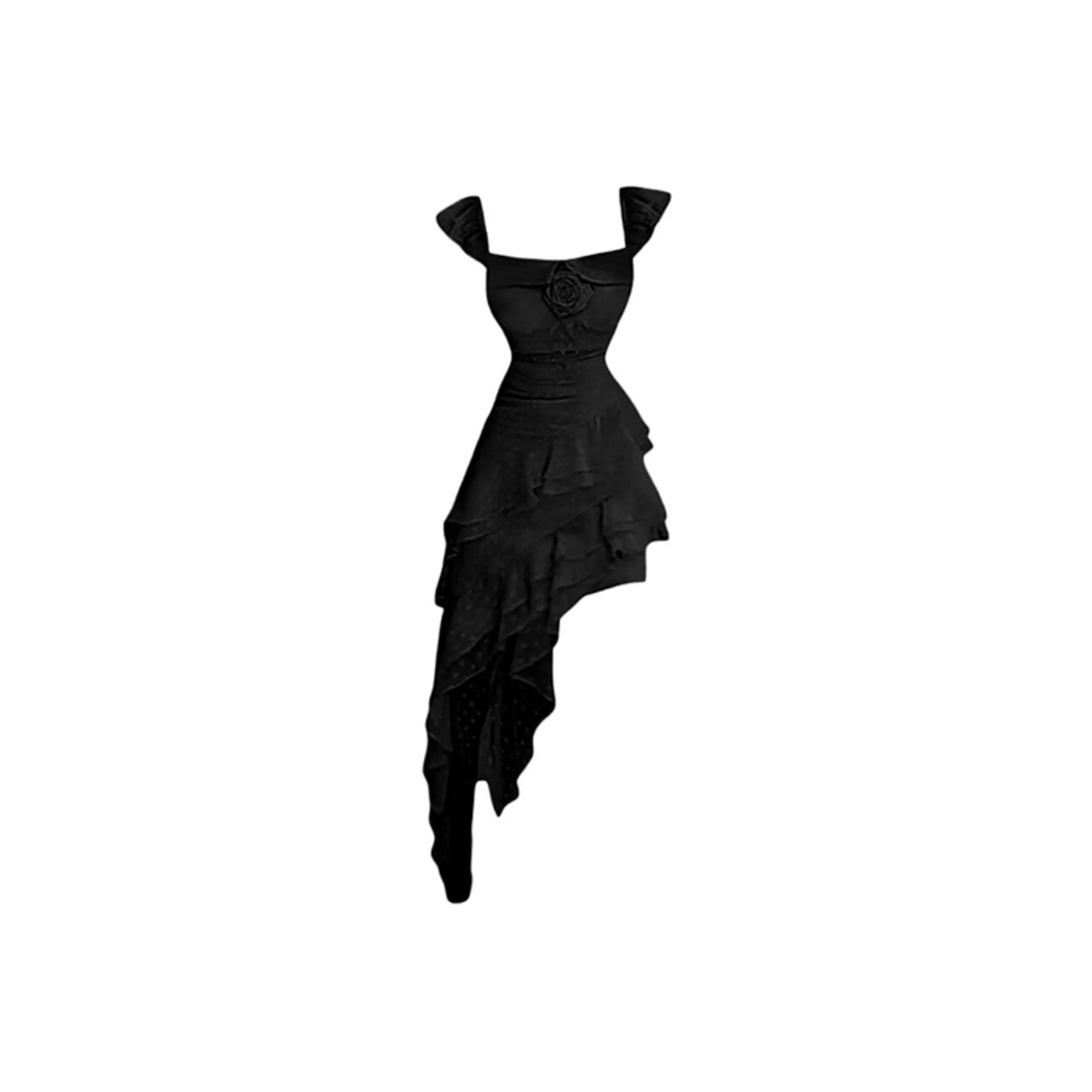 Nooidea Official Юбка-платье Женское Черное