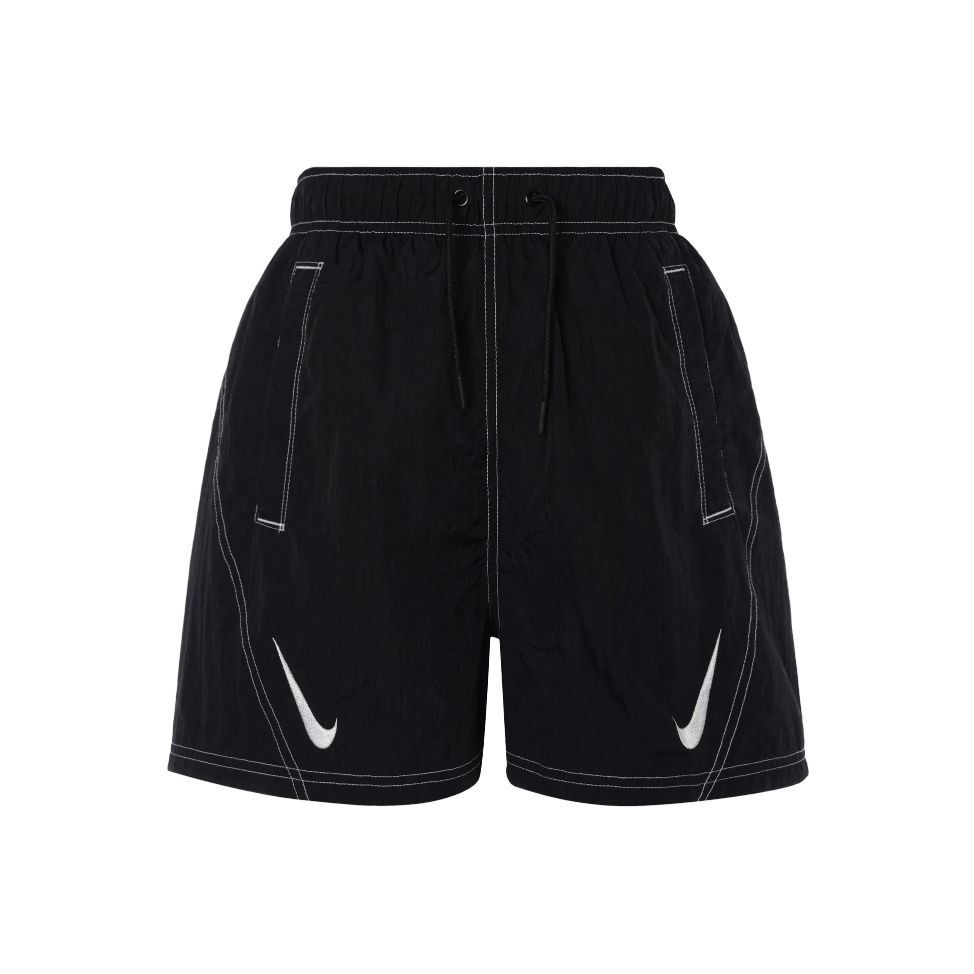 NIKE Черные Женские Спортивные Шорты