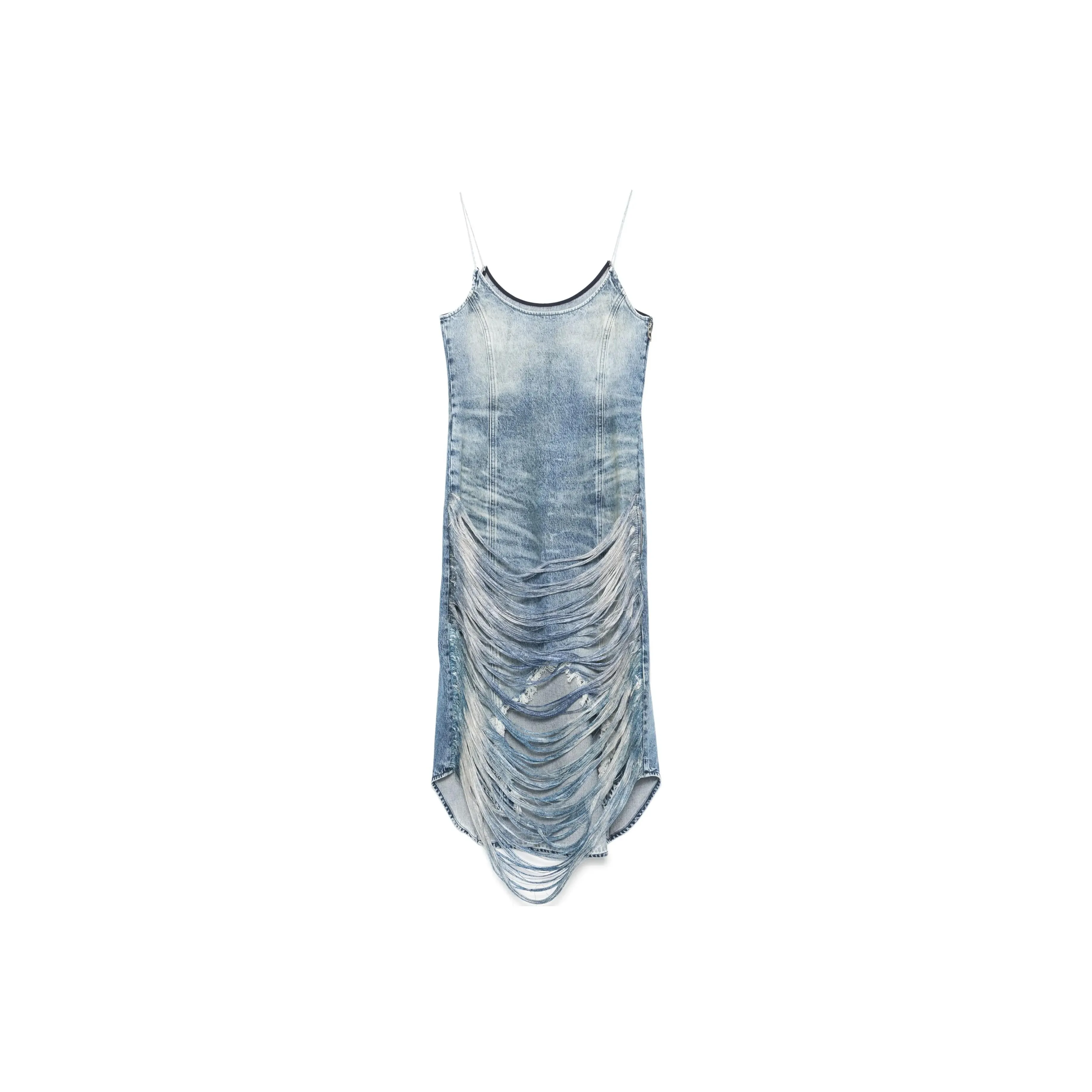 DIESEL Fringed Minidress