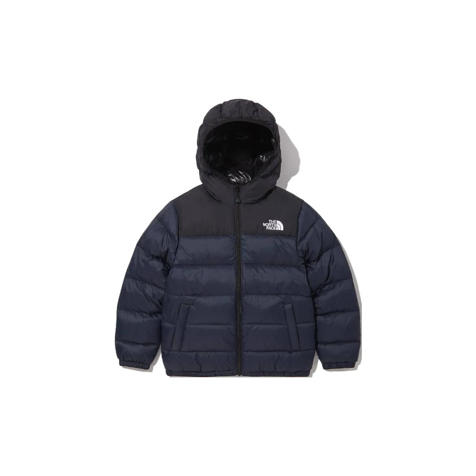 THE NORTH FACE Пуховик Темно-синий Детский