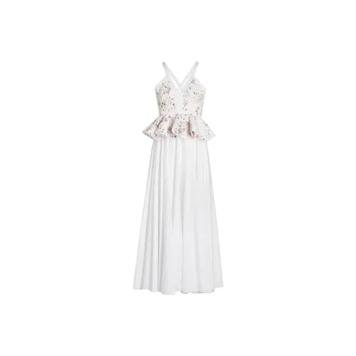 Giambattista Vall Белый Женские Слиплатья