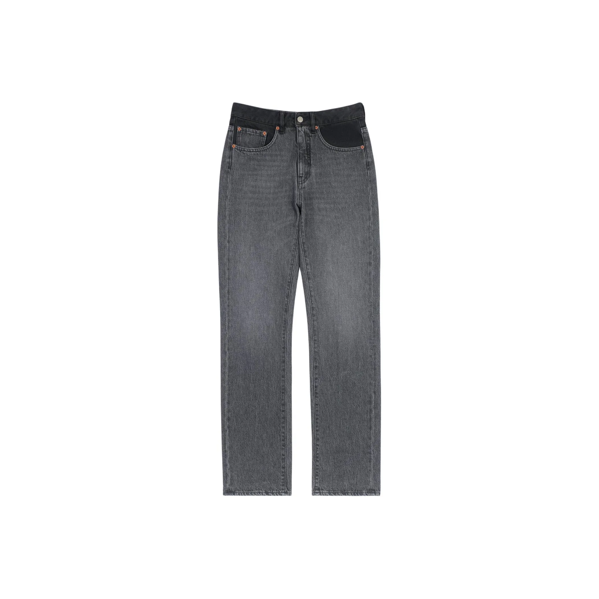 MM6 Maison Margiela совместный бренд SS24 Джинсы Женские Серый