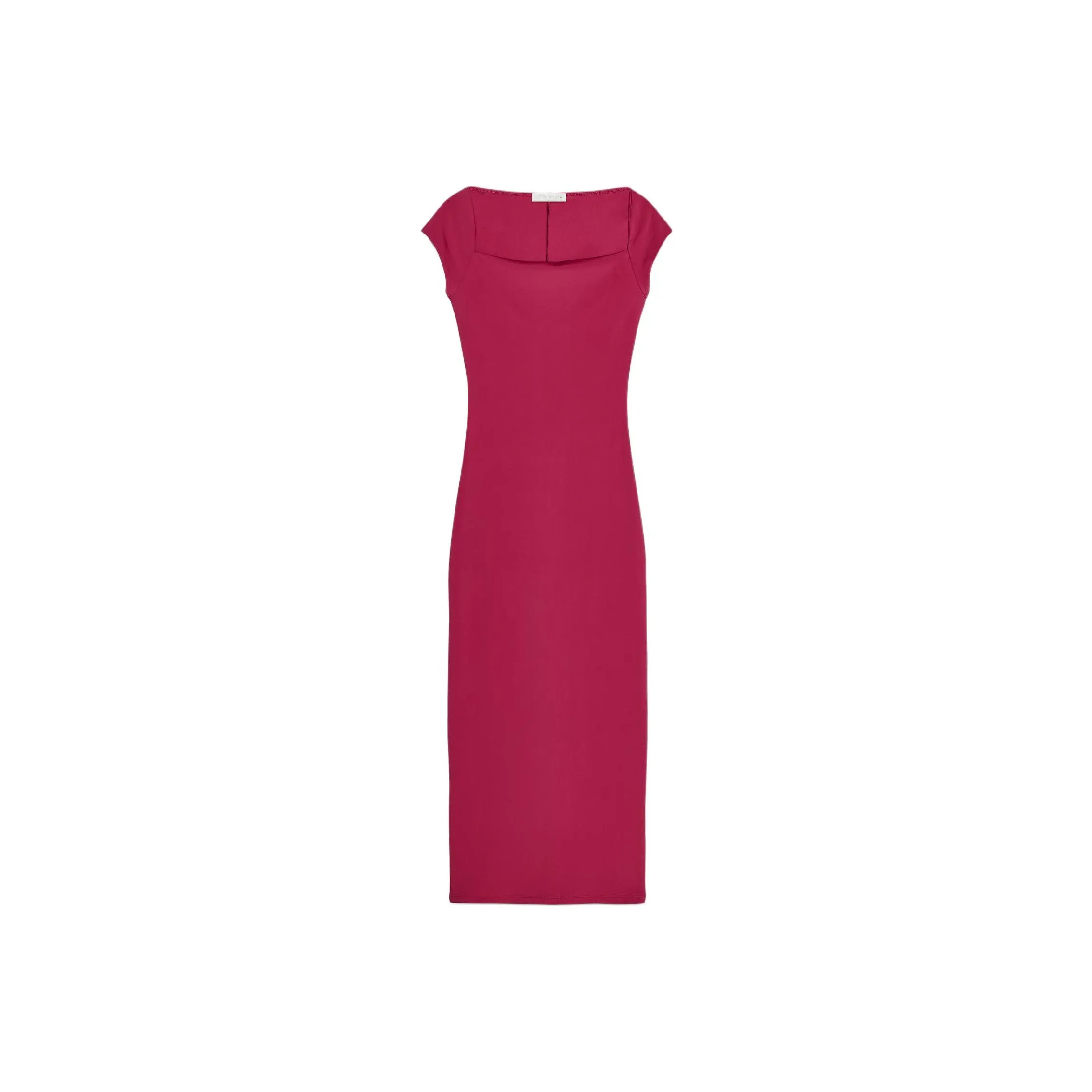 ZARA Sleeveless Dress Women's Dark Purple Red