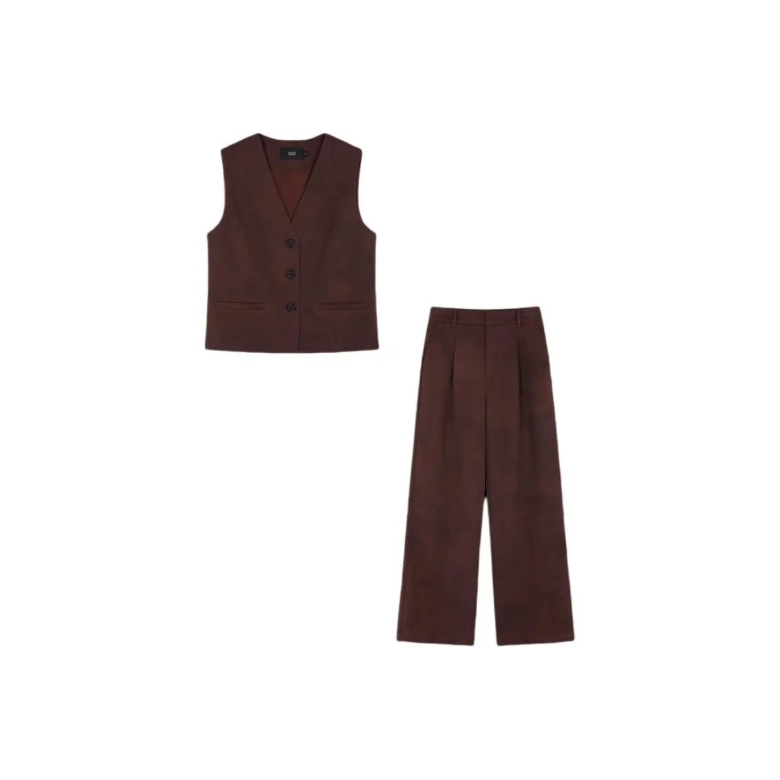 Mo Han Yi Mei Повседневный костюм женский темно-красный