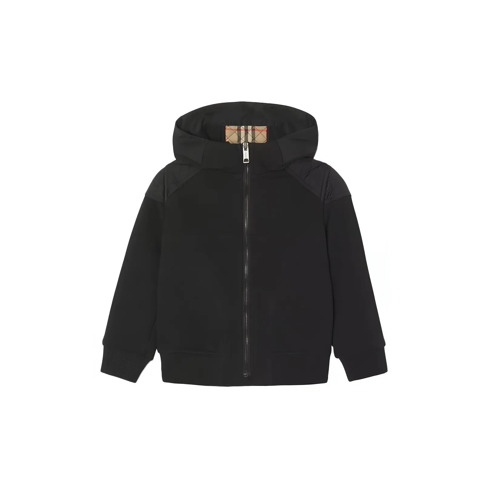 Burberry Хлопковый пуховик Черный Детский