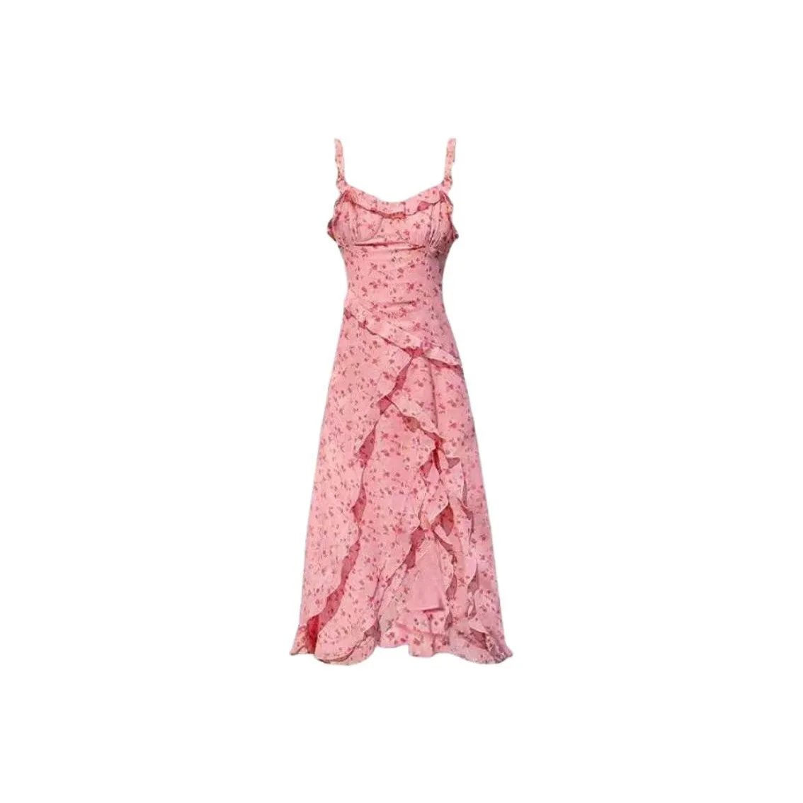 PAIN OR PLEASURE Slip Dresses Women's Pink