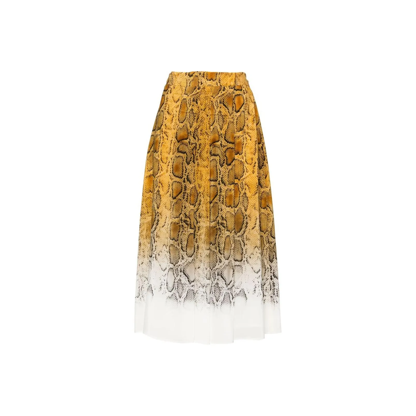 MaxMara Casual Long Skirt Women's Amber Yellow