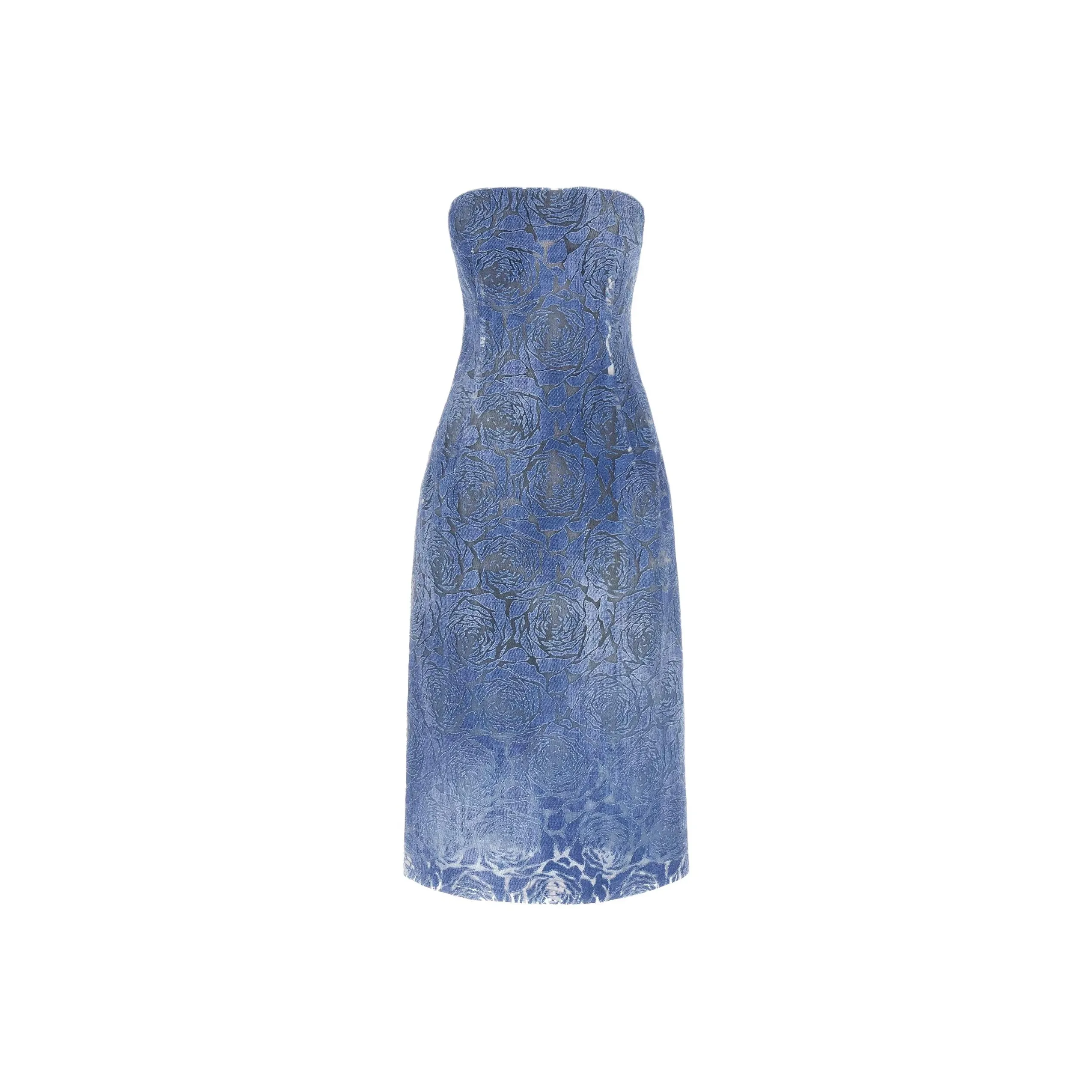 ERMANNO SCERVINO Sleeveless Laced Midi Dress