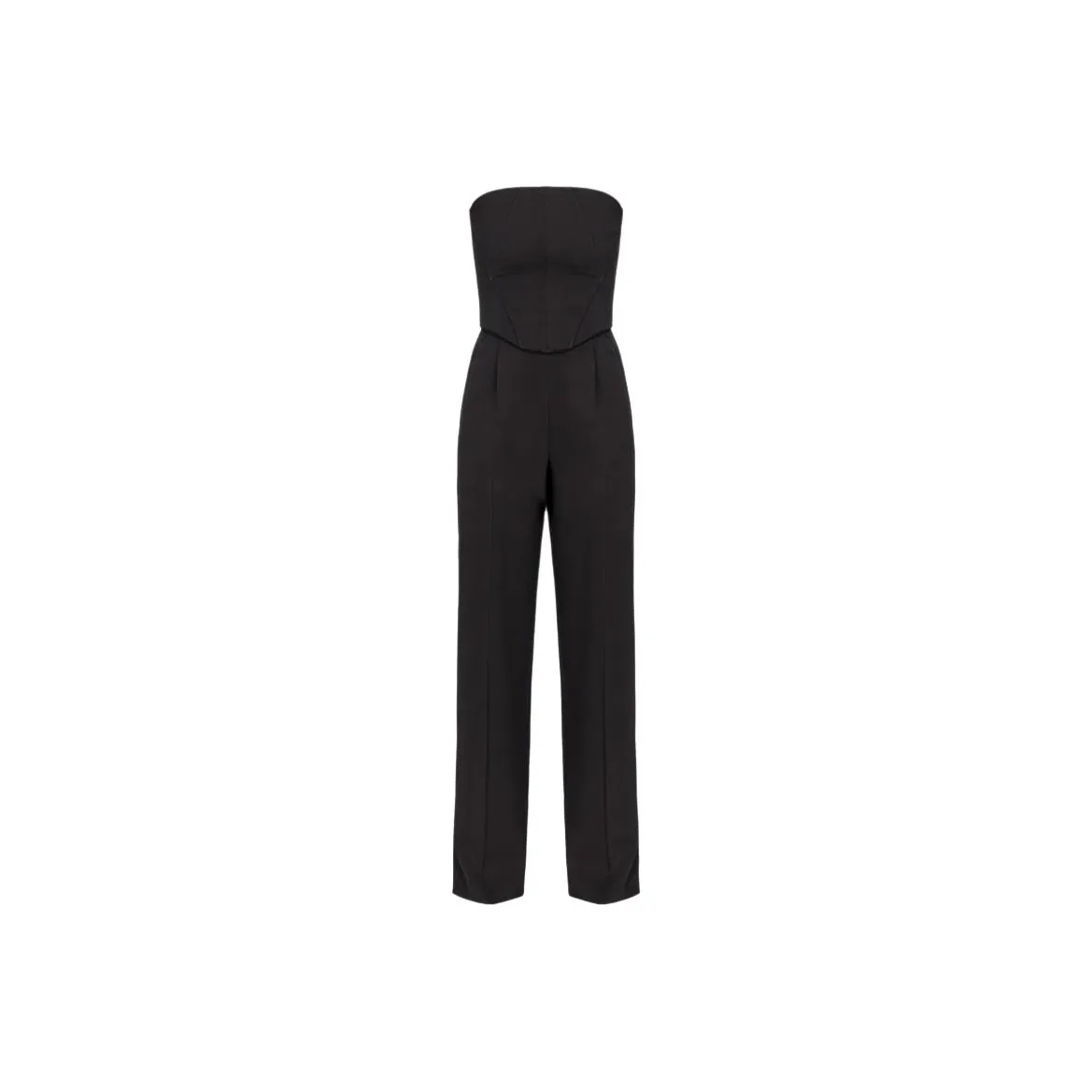 PINKO Zipped Strapless Jumpsuit