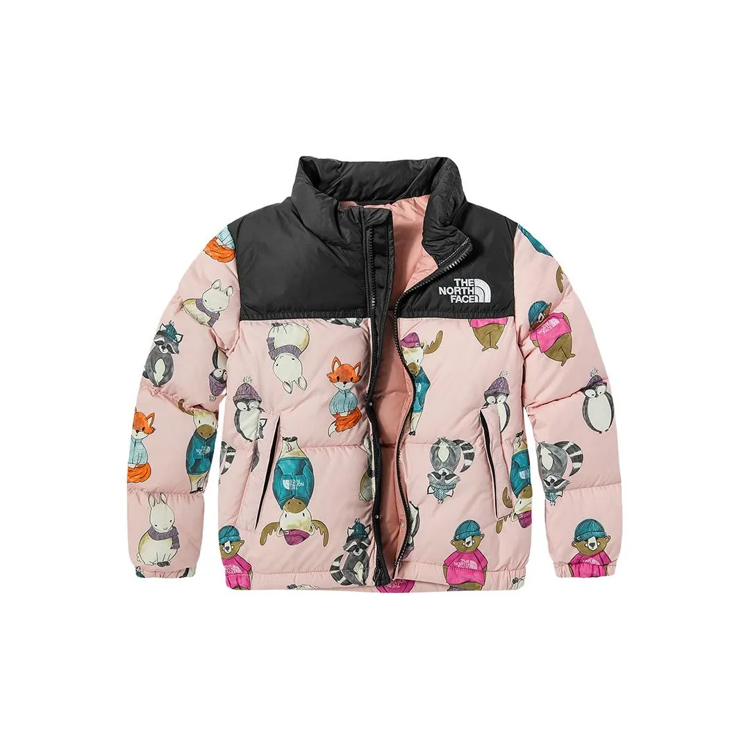 THE NORTH FACE Пуховик Розовый Детский