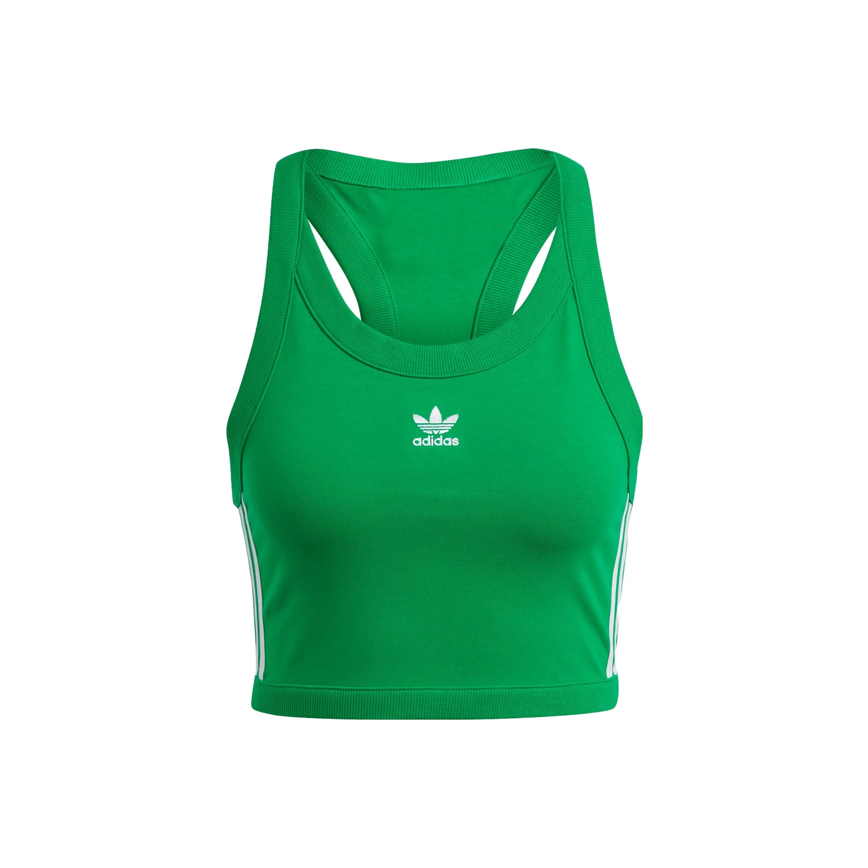 adidas originals Adicolor Classics 3-Stripes Short Tank Top Green