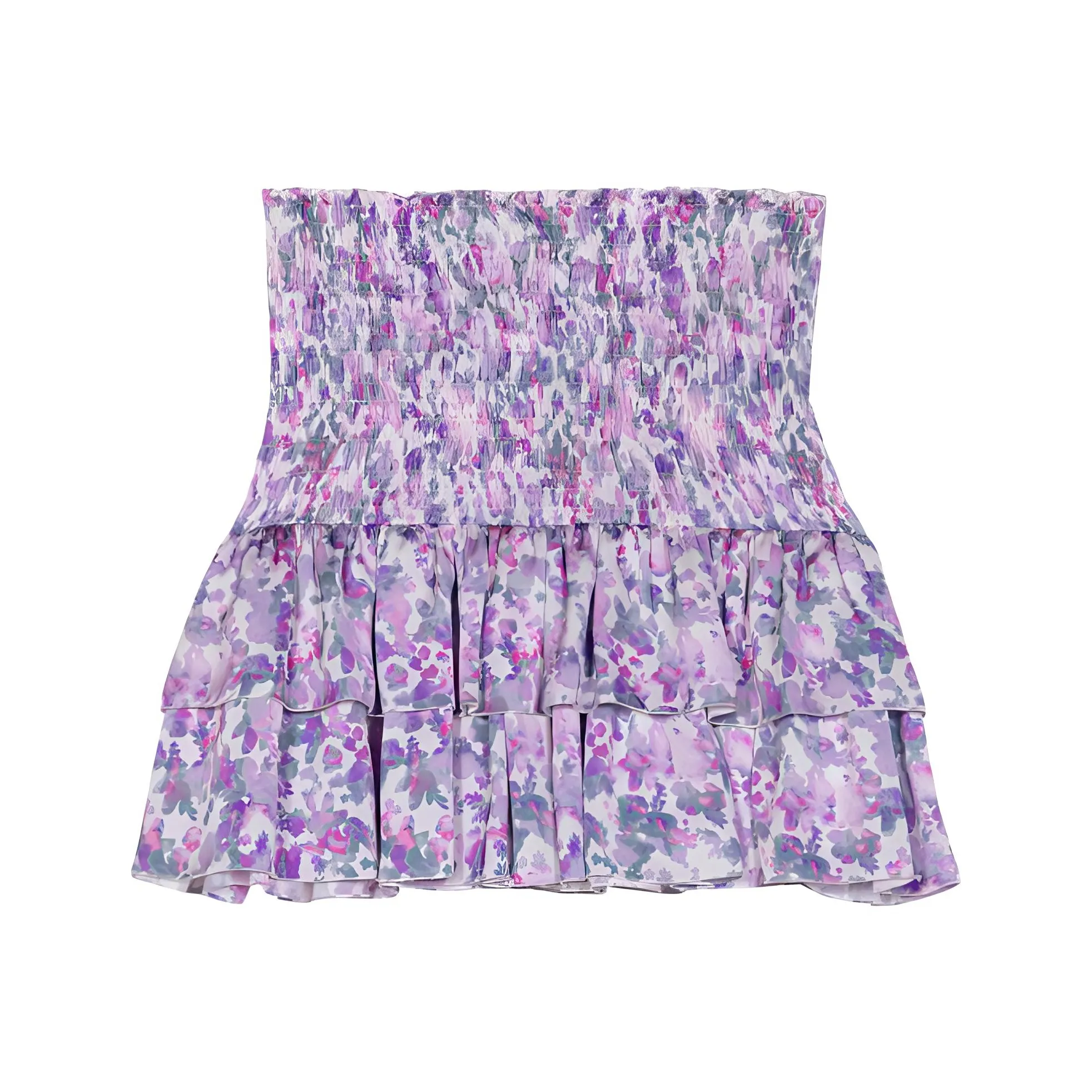 Maje Повседневные короткие юбки Женские Фиолетовый