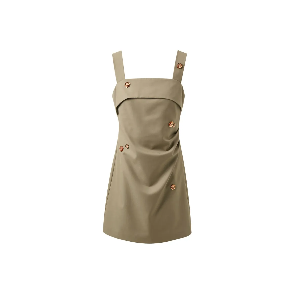 3COLOUR Slip Dress Women's Taupe