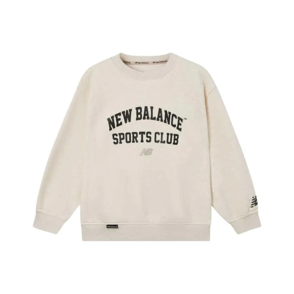 New Balance совместный бренд Толстовка Пшеница Дети 3-7 лет