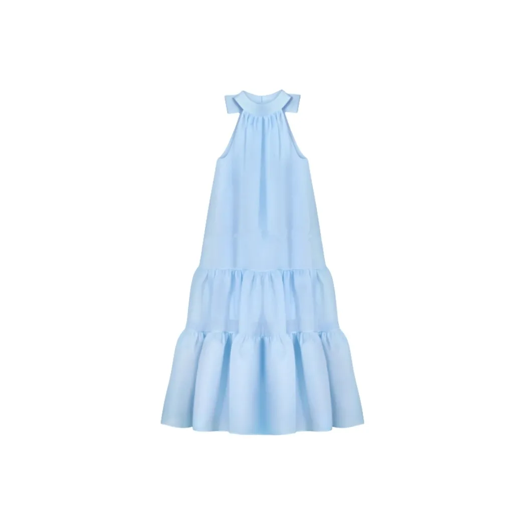 YGPRW Sleeveless Dress Women's Blue
