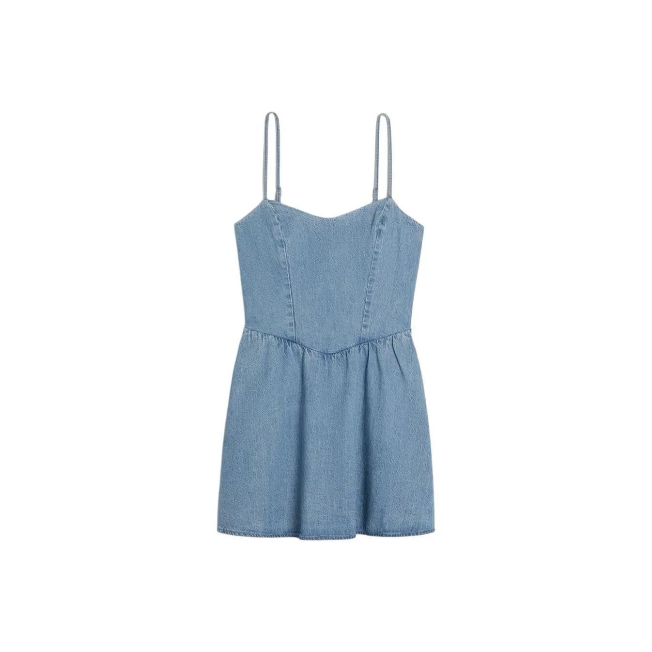 Hollister Slip Платье Женское Светло-Синий