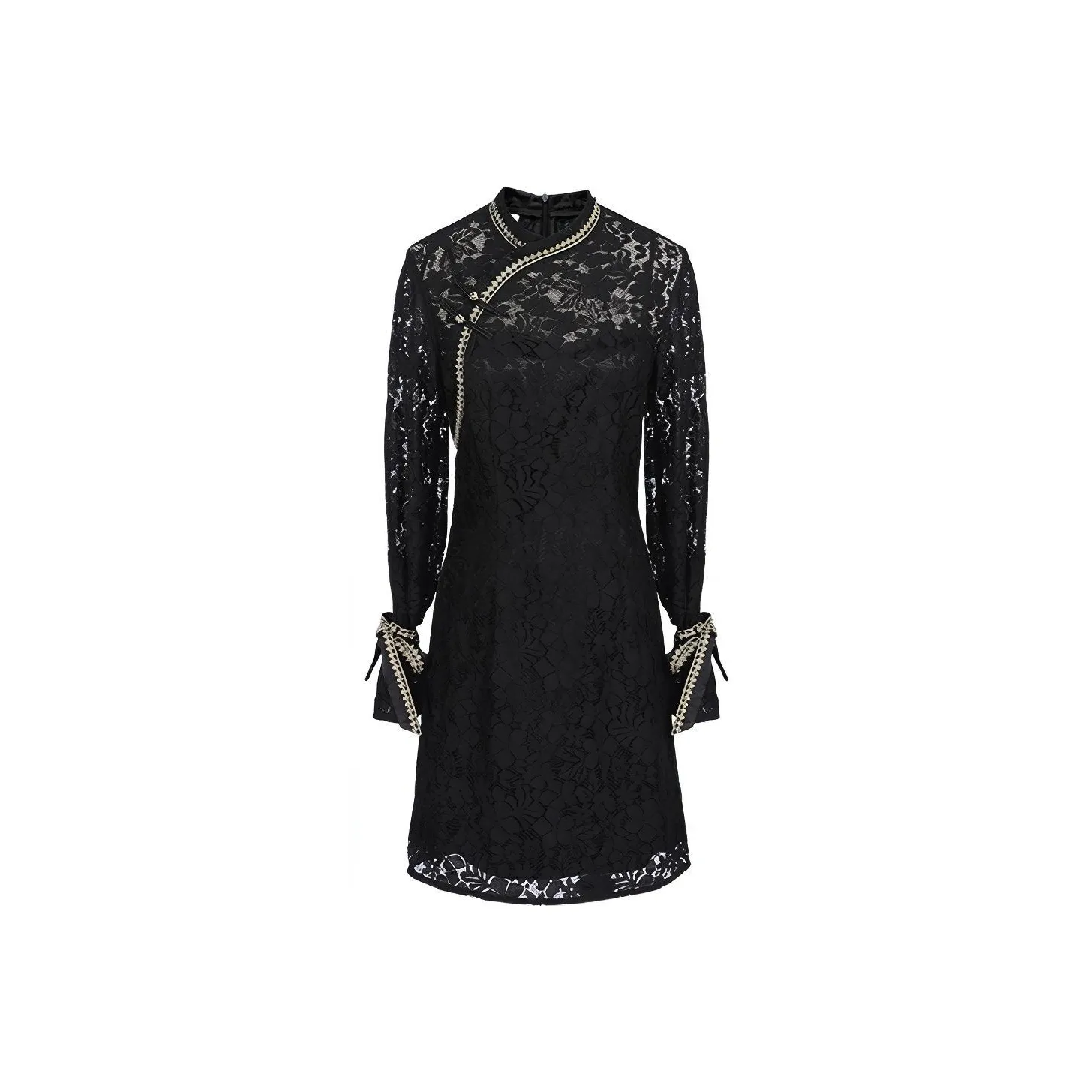 JINYE ORIENTAL Cheongsam Women's Jet Black
