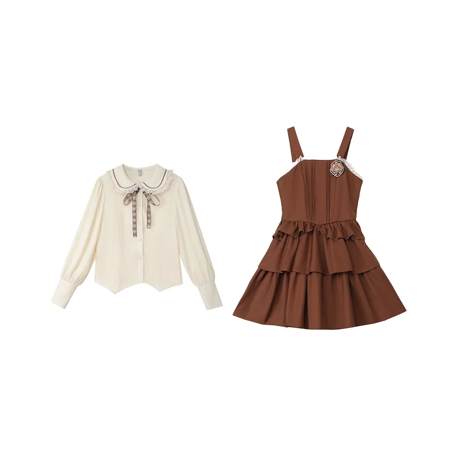 LALAJK Two Piece Skirt Sets Women's