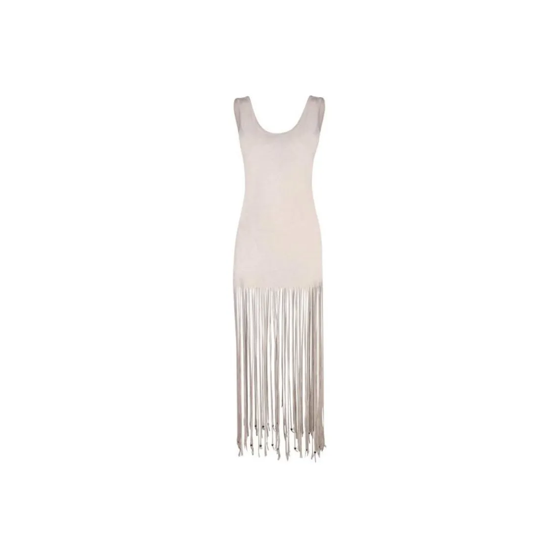 Alanui Monsoon Fringed Maxi Dress