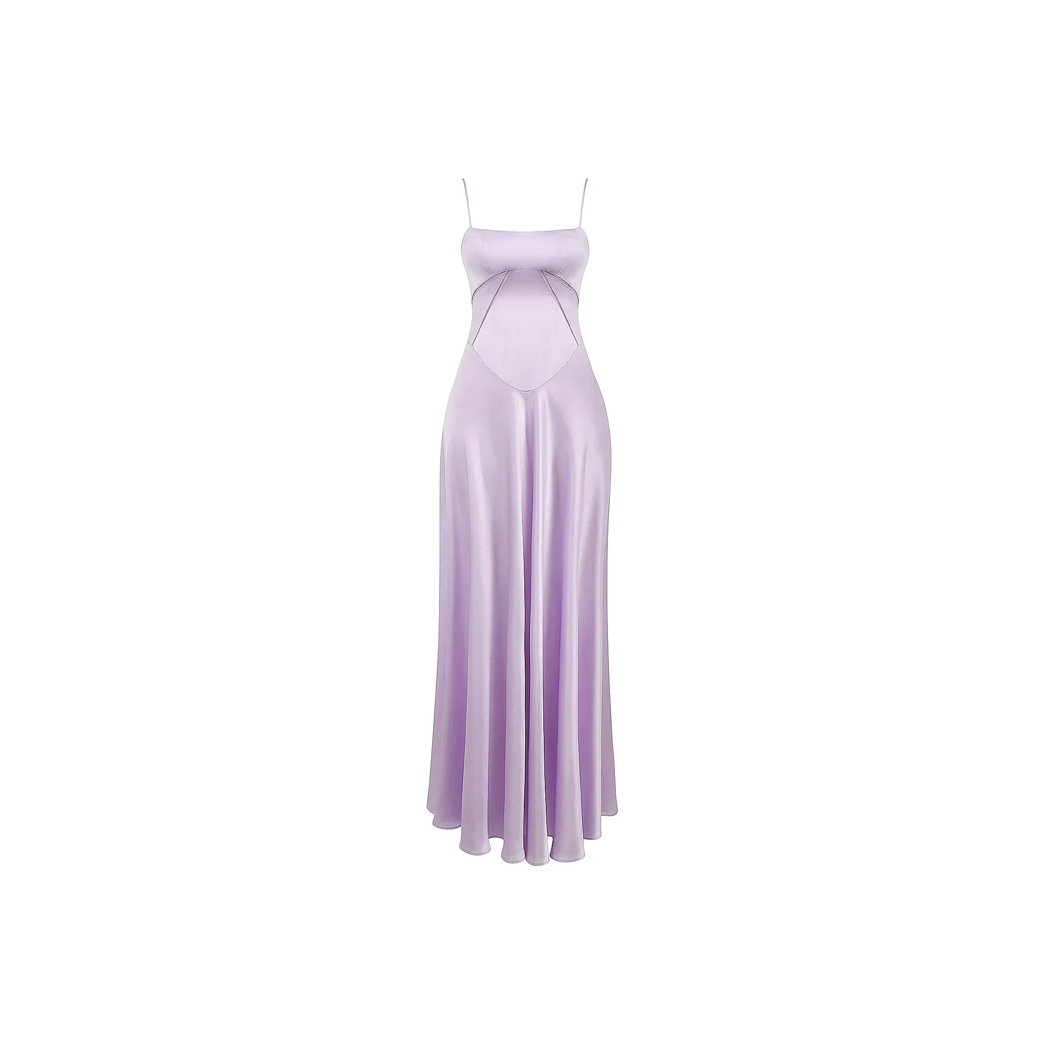 HOUSE OF CB ANABELLA Slip Dress Women's Orchid/Multicolor