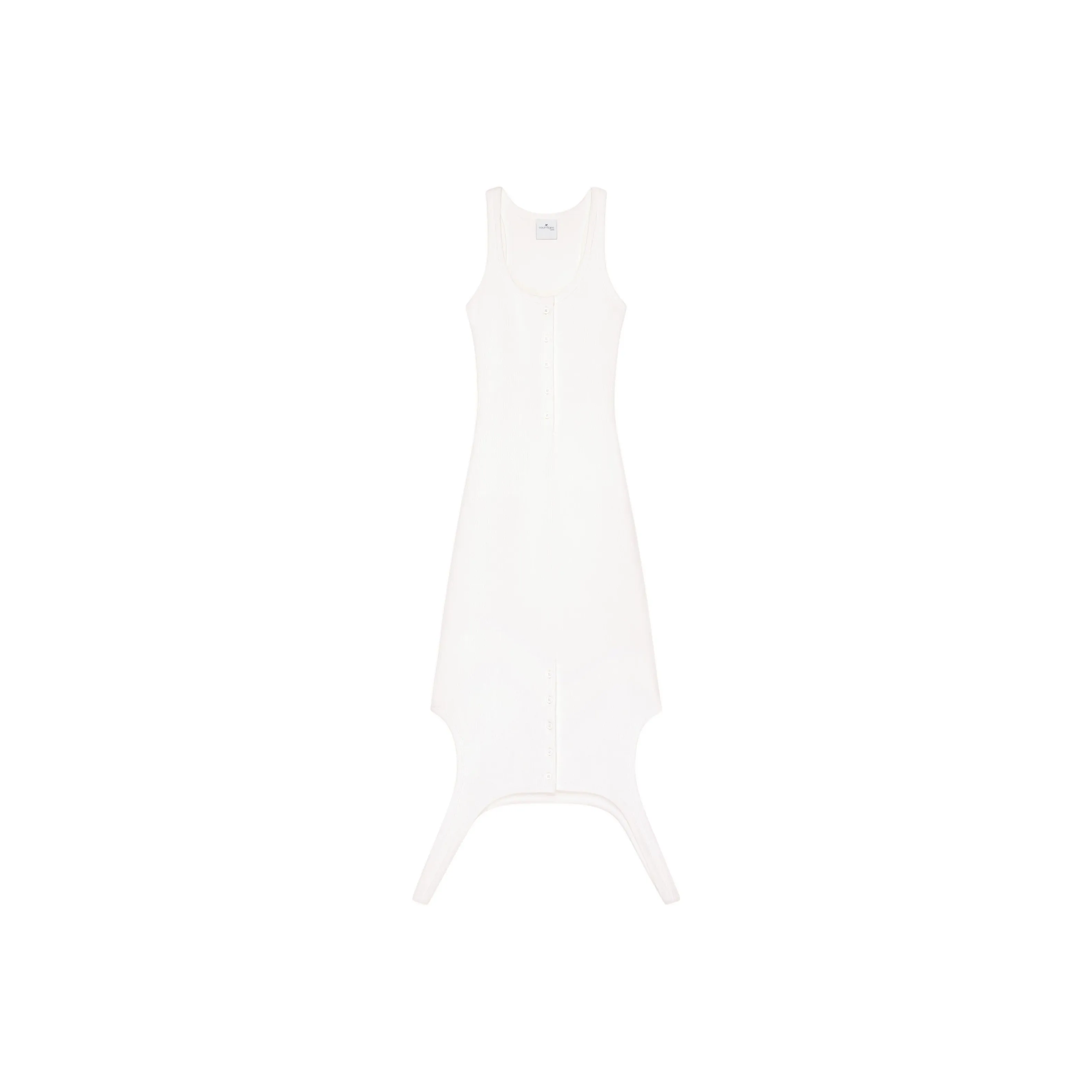 Courrèges Reversed Knit Dress