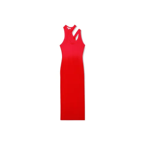 COTTON CITIZEN Red Женские Платья без рукавов