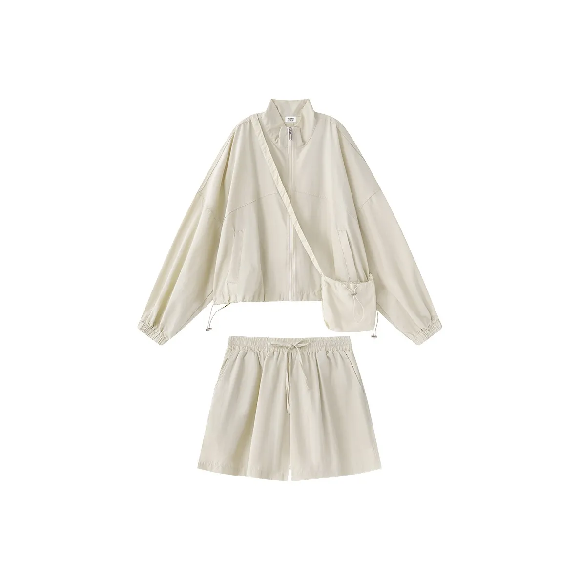 HTMEME Повседневный костюм женский жёлтый