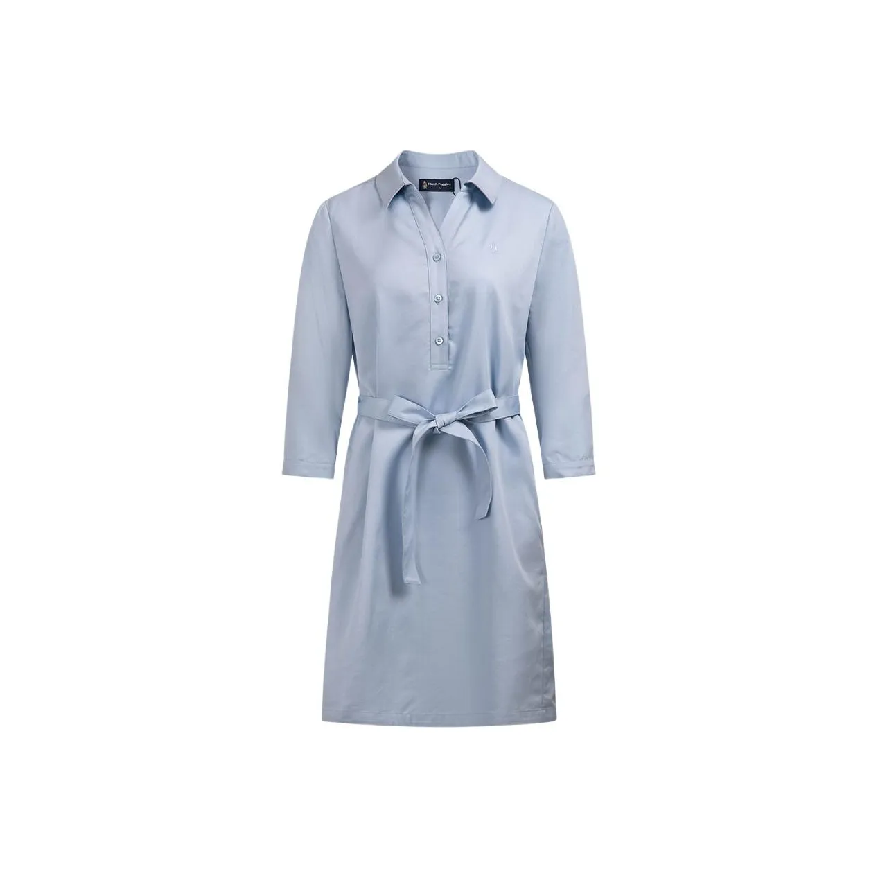 Hush Puppies Long Sleeved Dress Women's Sea Blue