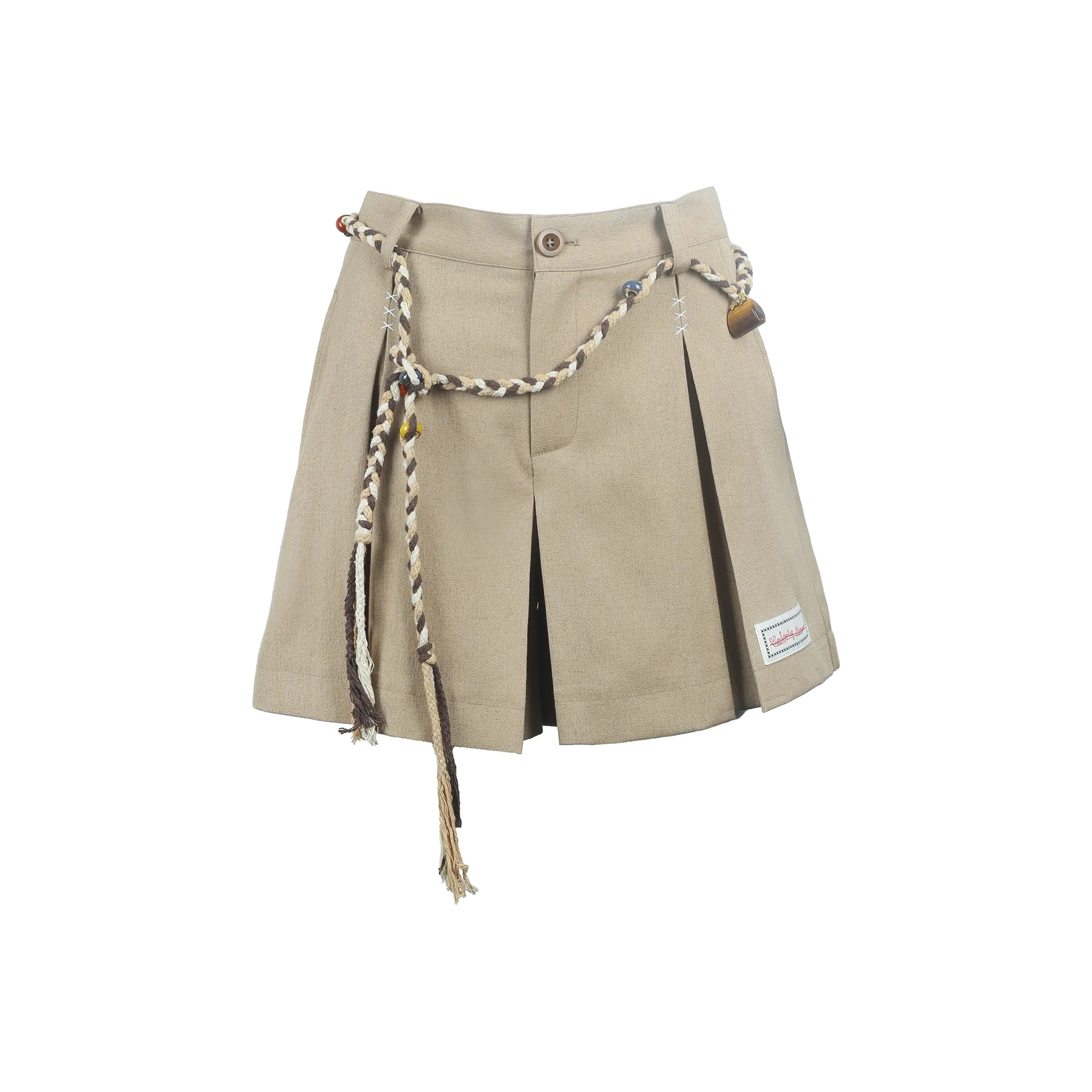 Valeria Obbaco Повседневные шорты женские хаки