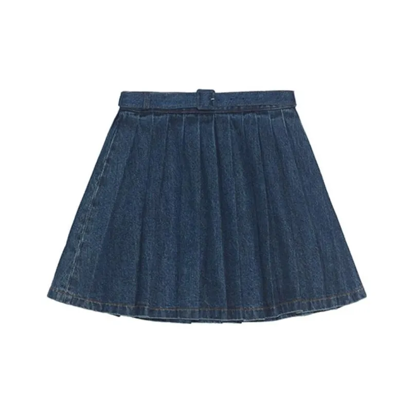 Self Портрет Джинсовые короткие юбки Женские Джинсовый синий