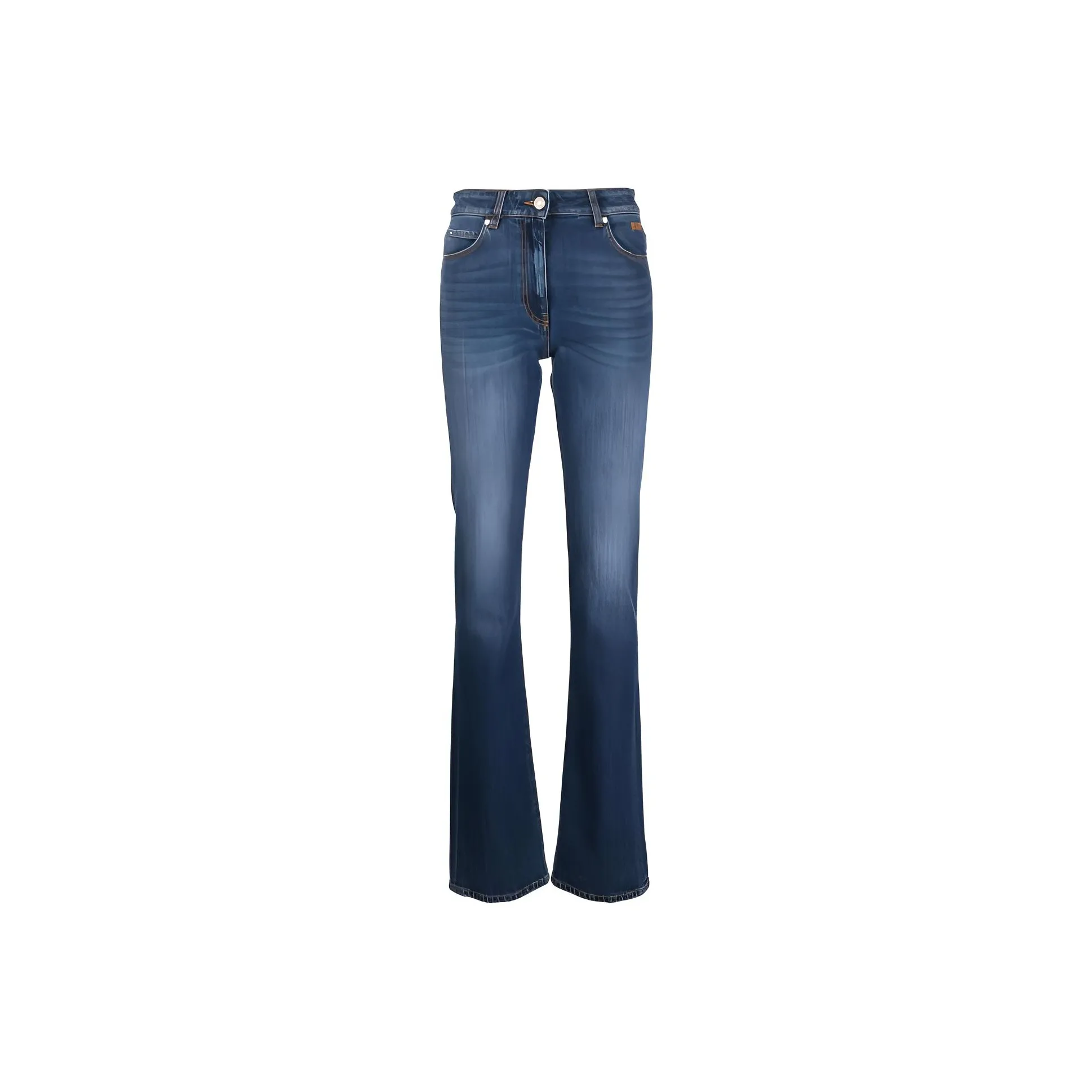 MSGM High rise Slim fit Bootcut Jeans