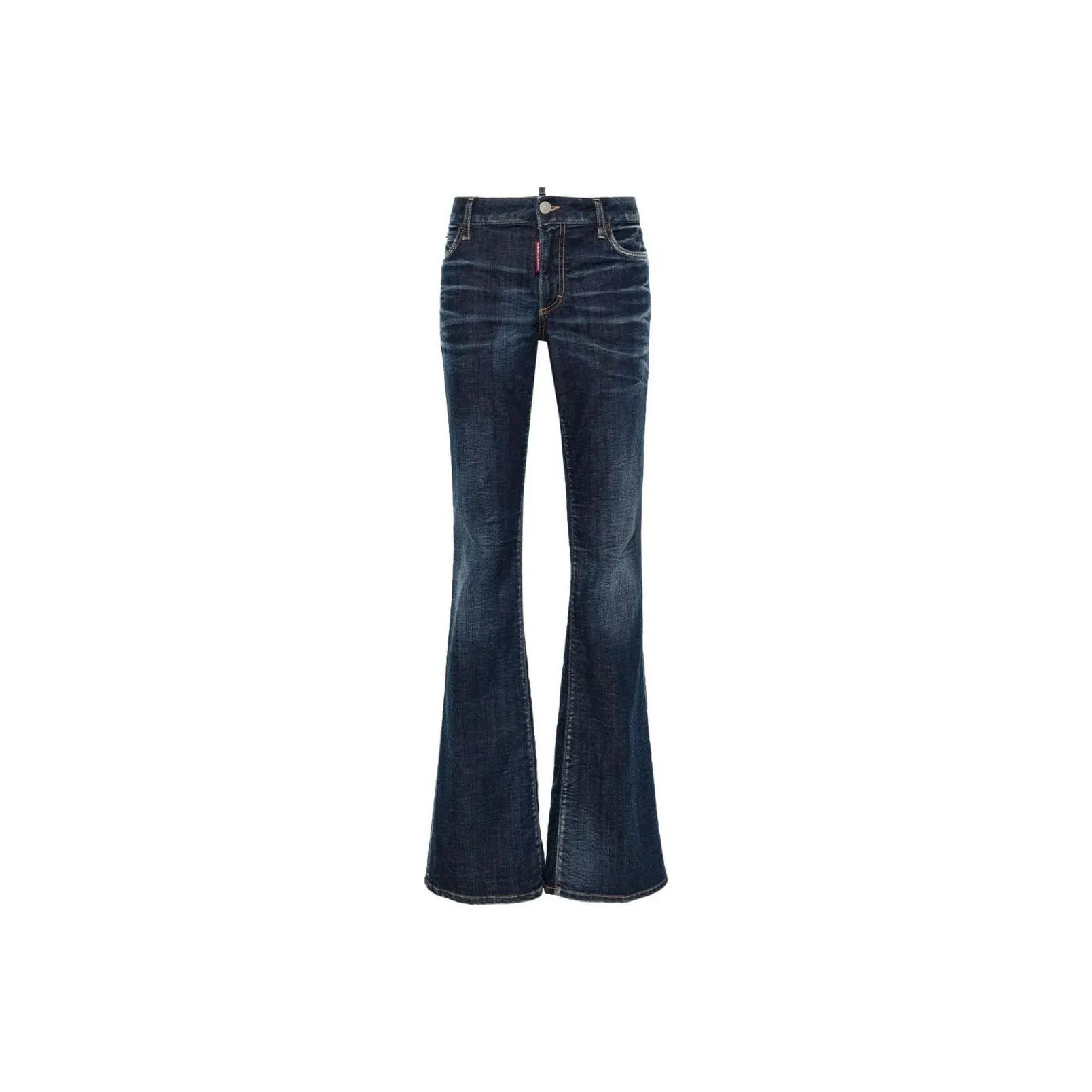 DSQUARED 2 Dark Pressed Wash Medium Waist Jennifer Jeans