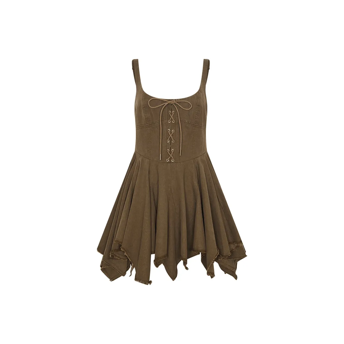 UR Slip Платье Женское Темно-Коричневый