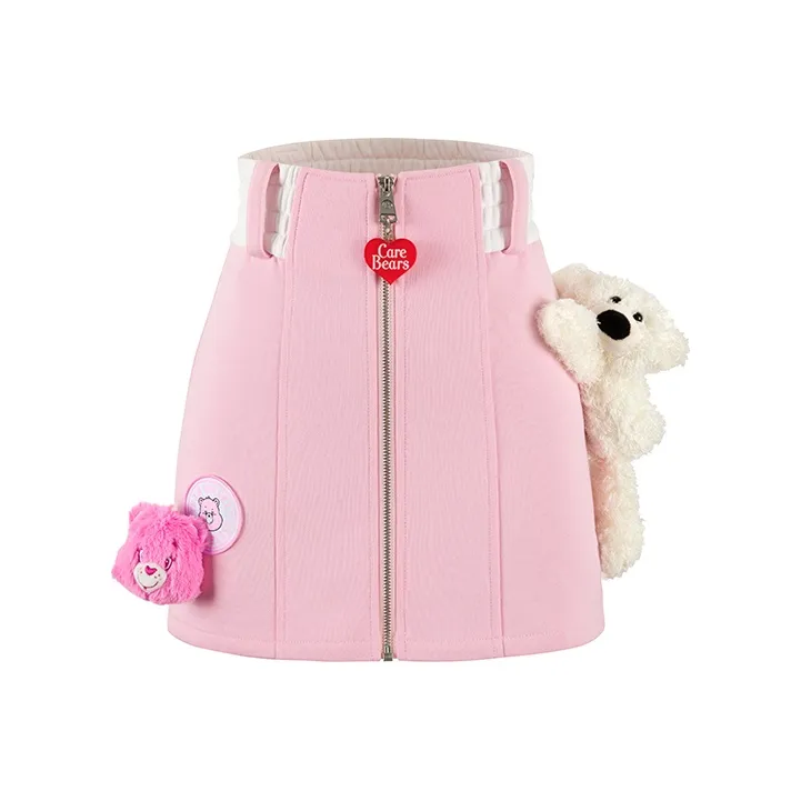 13 DEMARZO x Heart Little Bear Юбка Короткая Женская