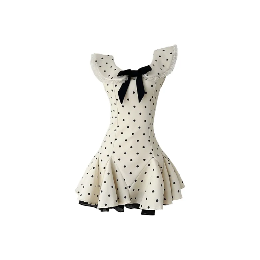 MISSHONEY MH Без рукавов Платье Женское Абрикосовое