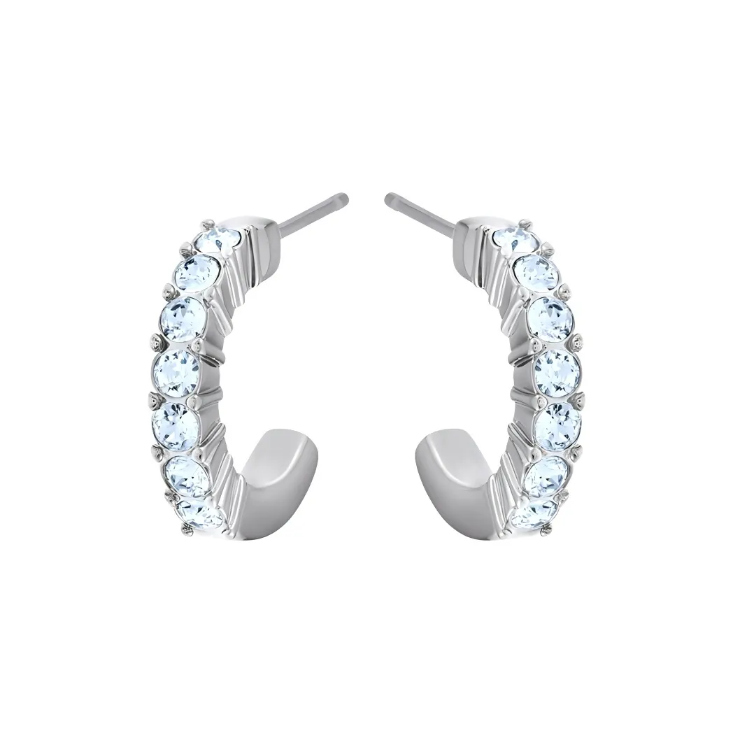 Swarovski Alloy Earrings Women's Blue