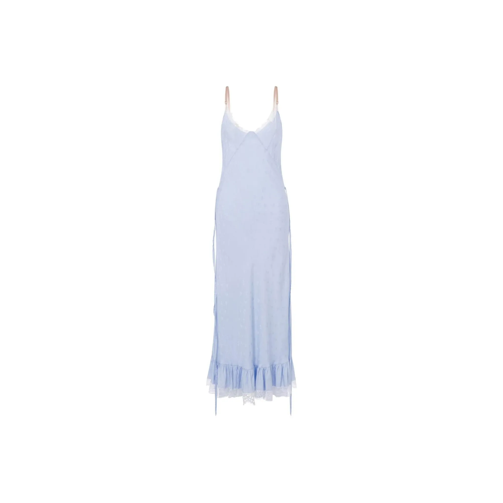 MOSCHINO Floral Jacquard Maxi Dress