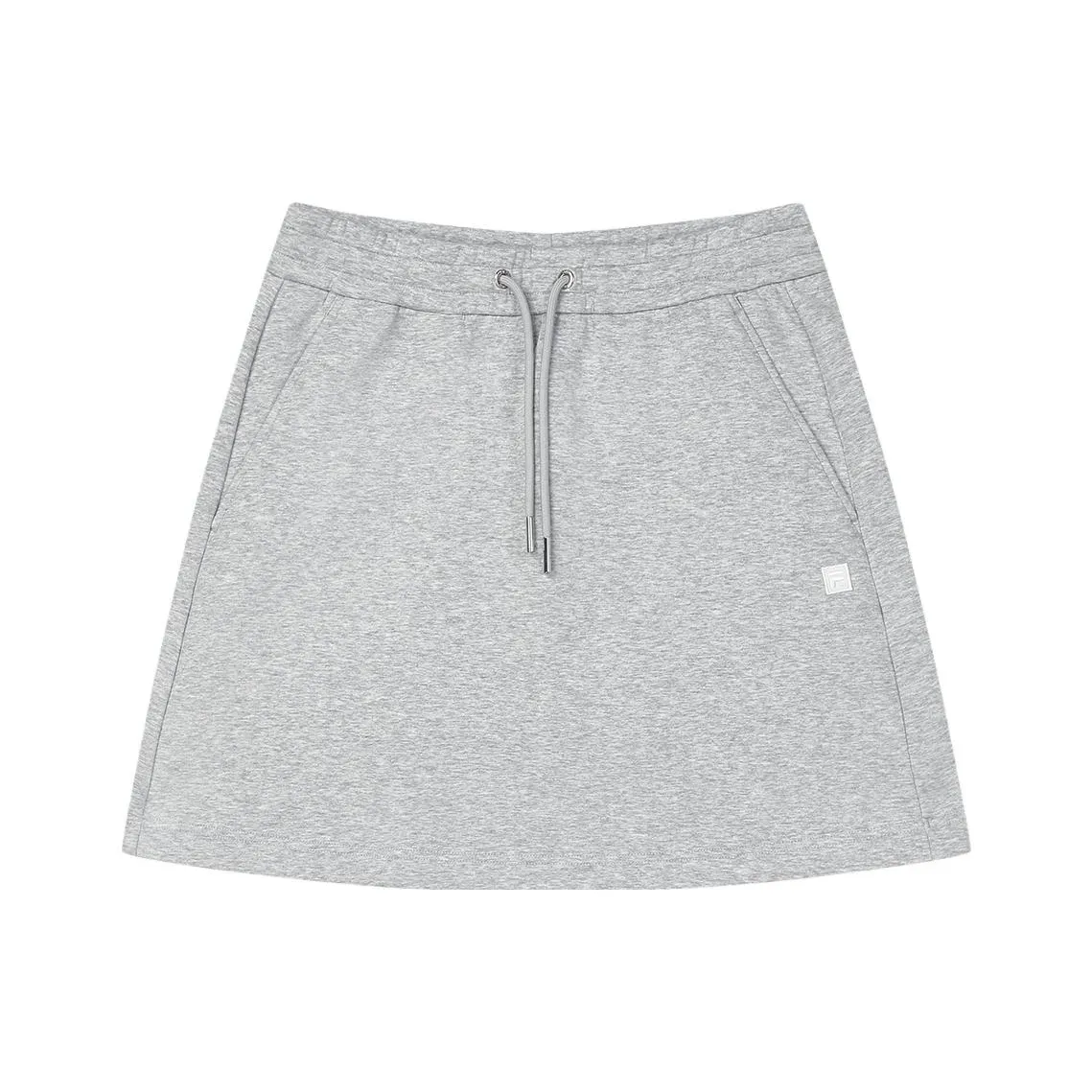FILA MILANO Italian Luxury Sports Collection Casual Short Skirts Women's Snow Flake Heather Gray
