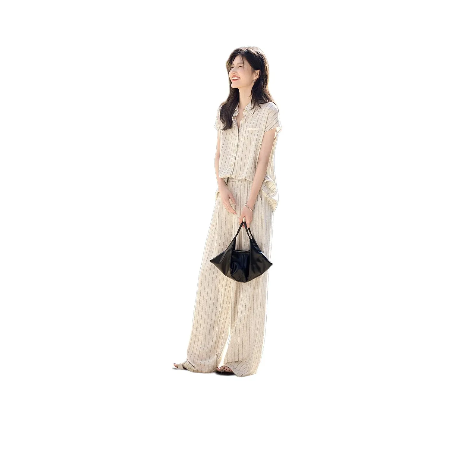 XWI Casual Suit Women's Beige Apricot