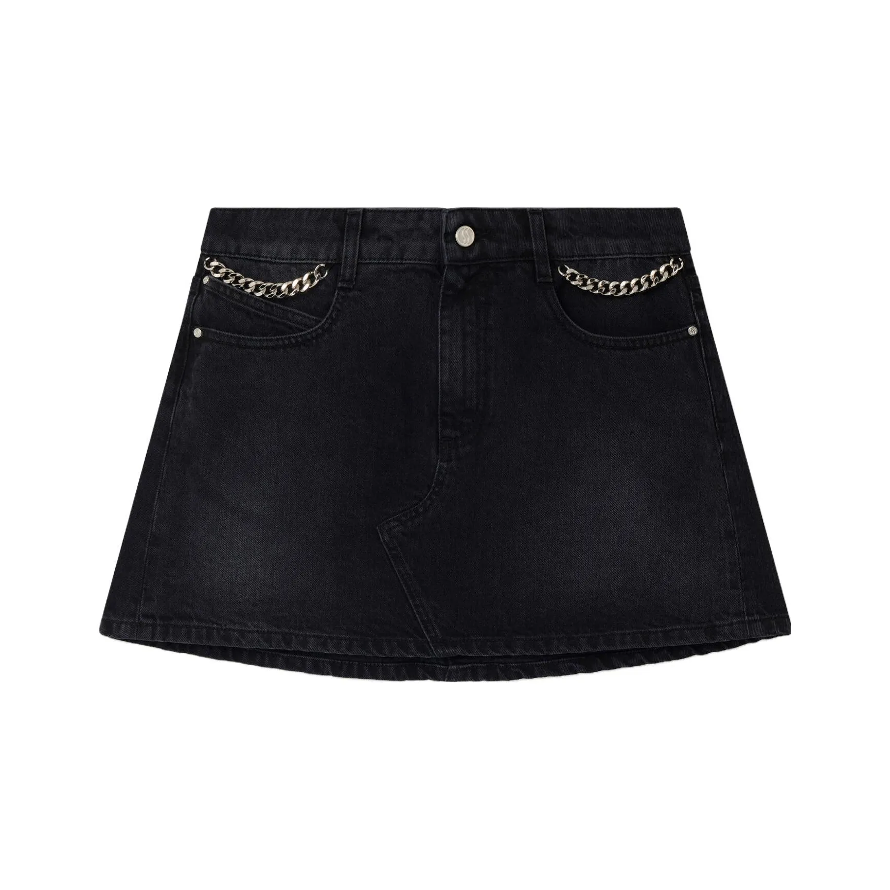 Stella McCartney Falabella Denim Mini Skirt