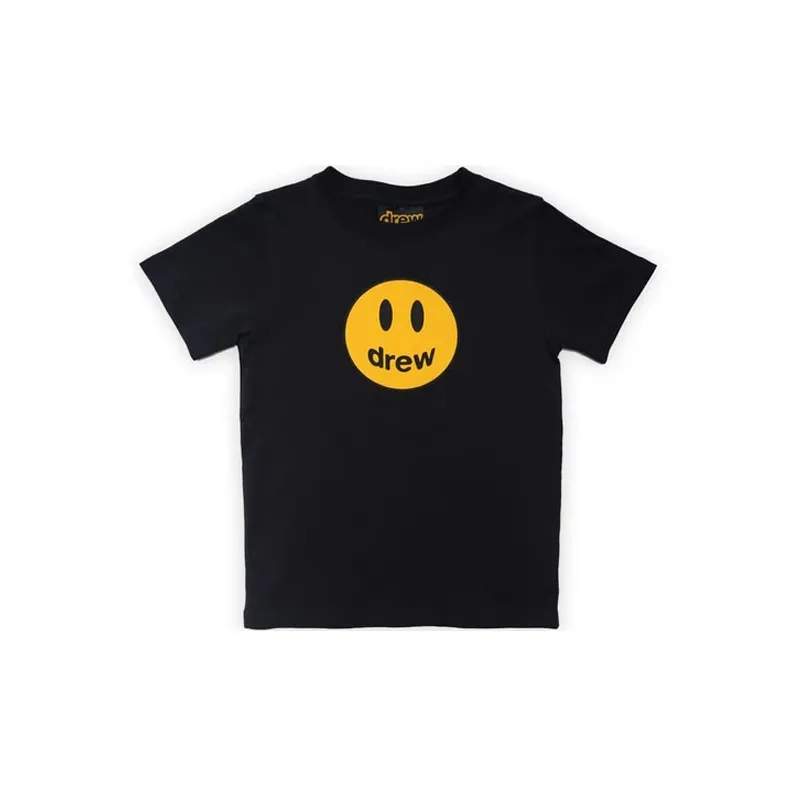 Drew House Smiley Collection Мини Drew Талисман SS Tee Черный T Рубашка Черный Детский