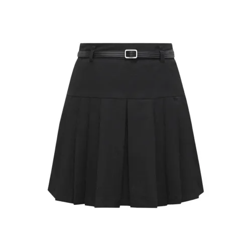 Duoyi Черные Женские Повседневные Короткие Юбки