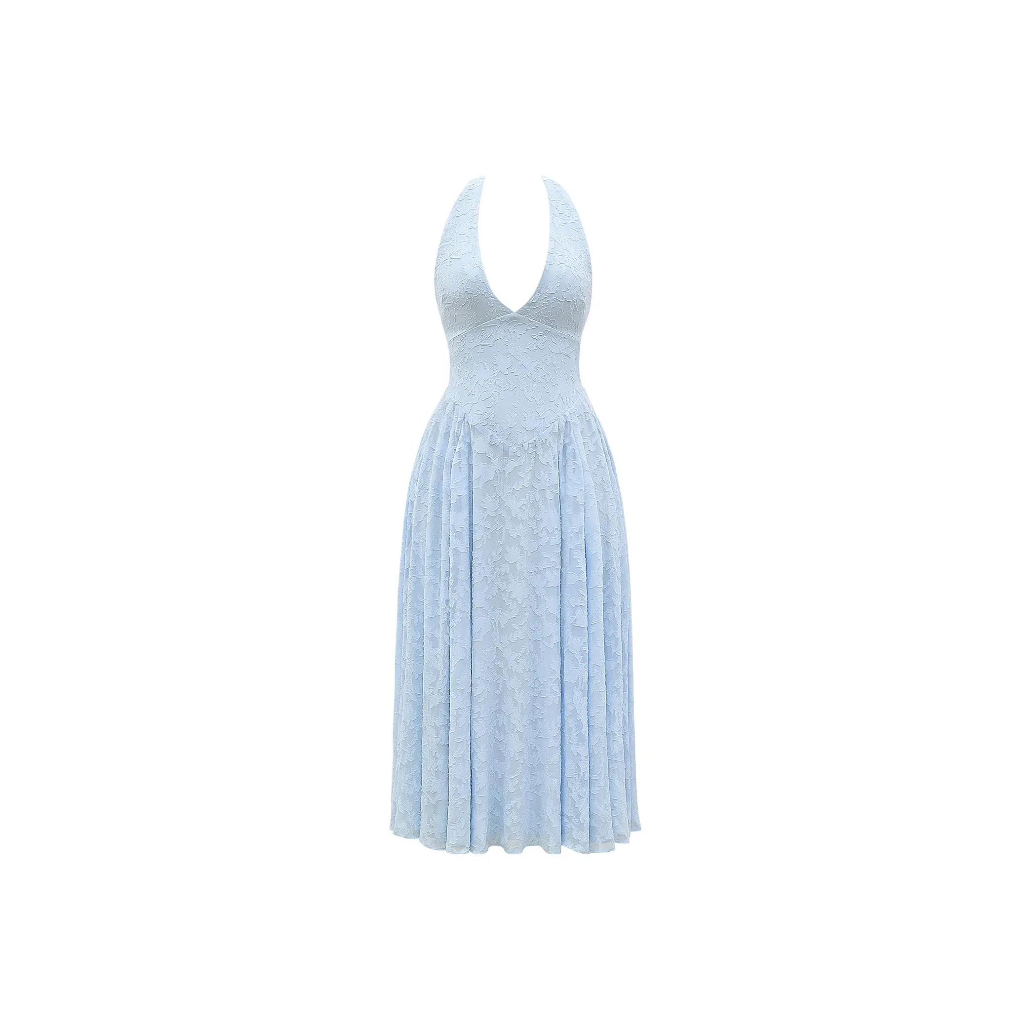 HOUSE OF CB ARIETTA Slip Dress Women's BLUEBELL FLORAL/Bluebell