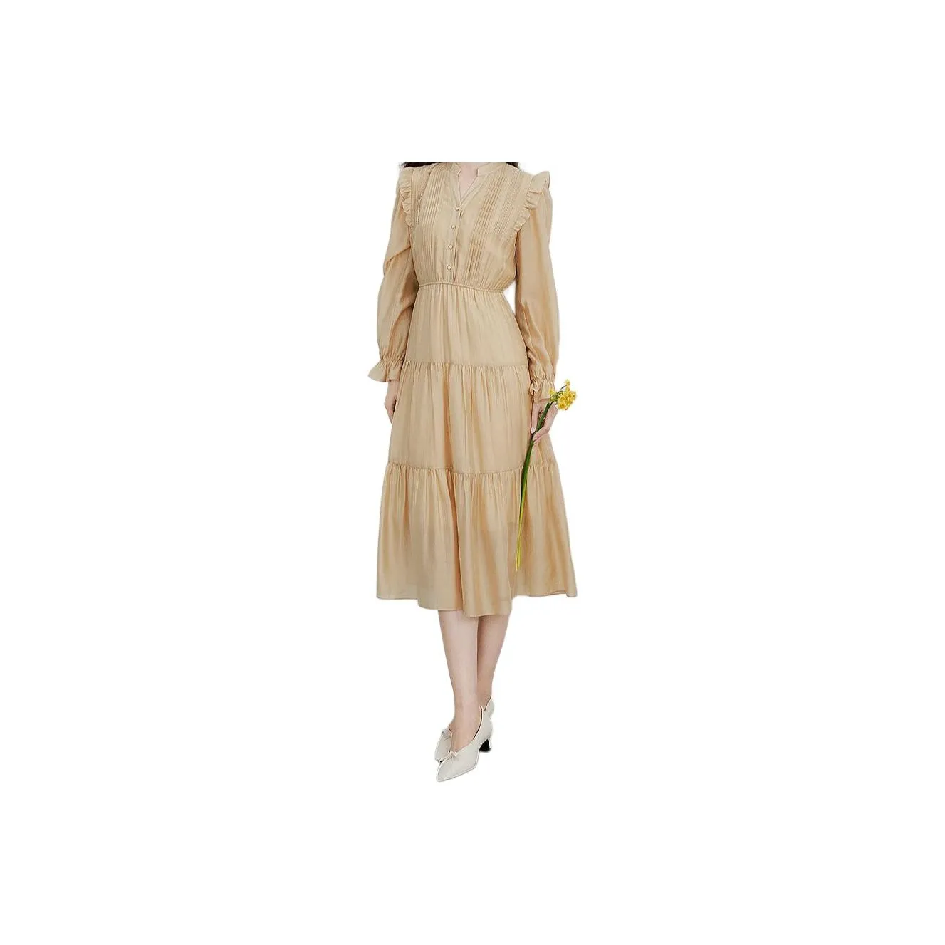 Hopeshow Long Sleeved Dress Women's