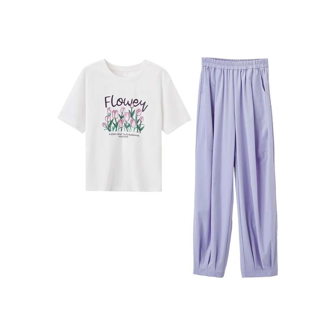 XIANGYING Casual Suit Women's Purple