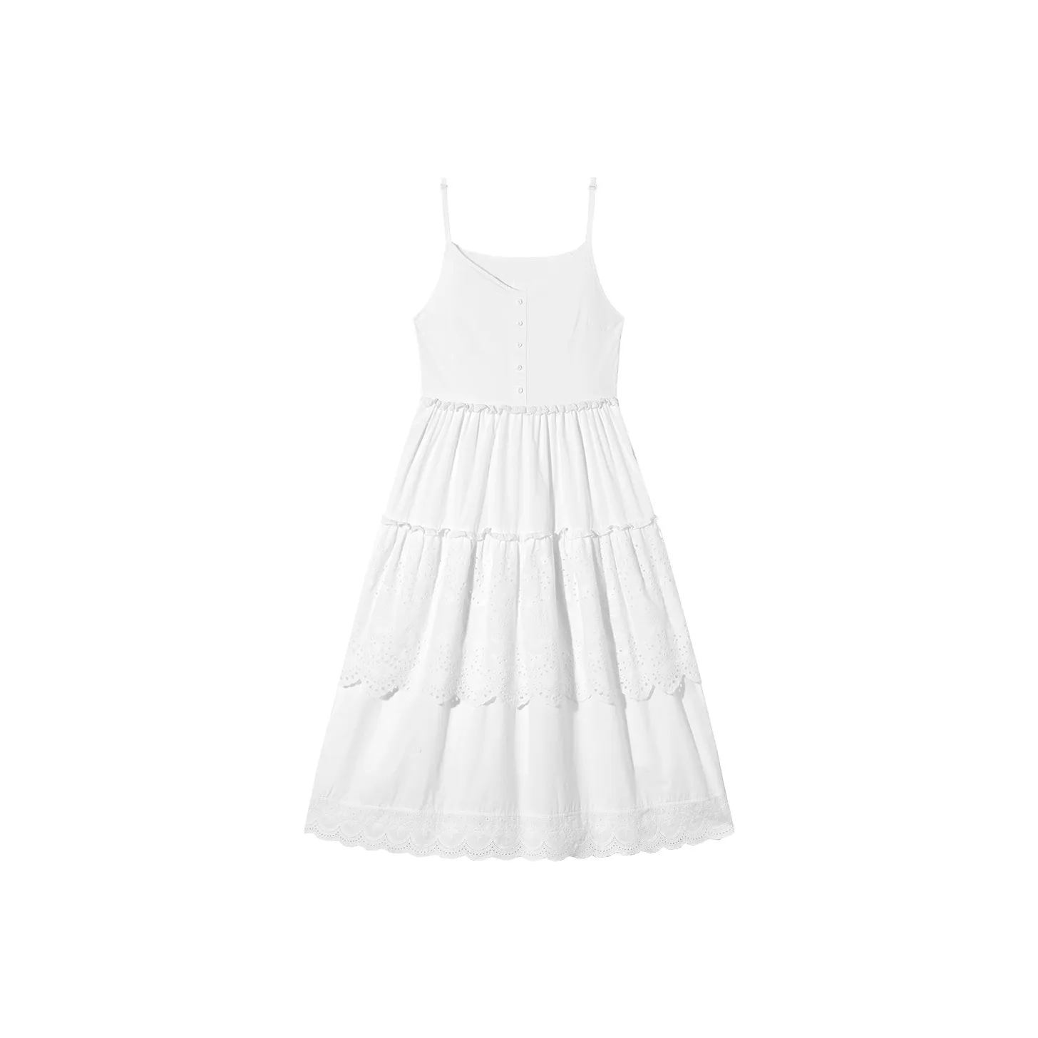 PSO Brand Slip Платье Женское Белое