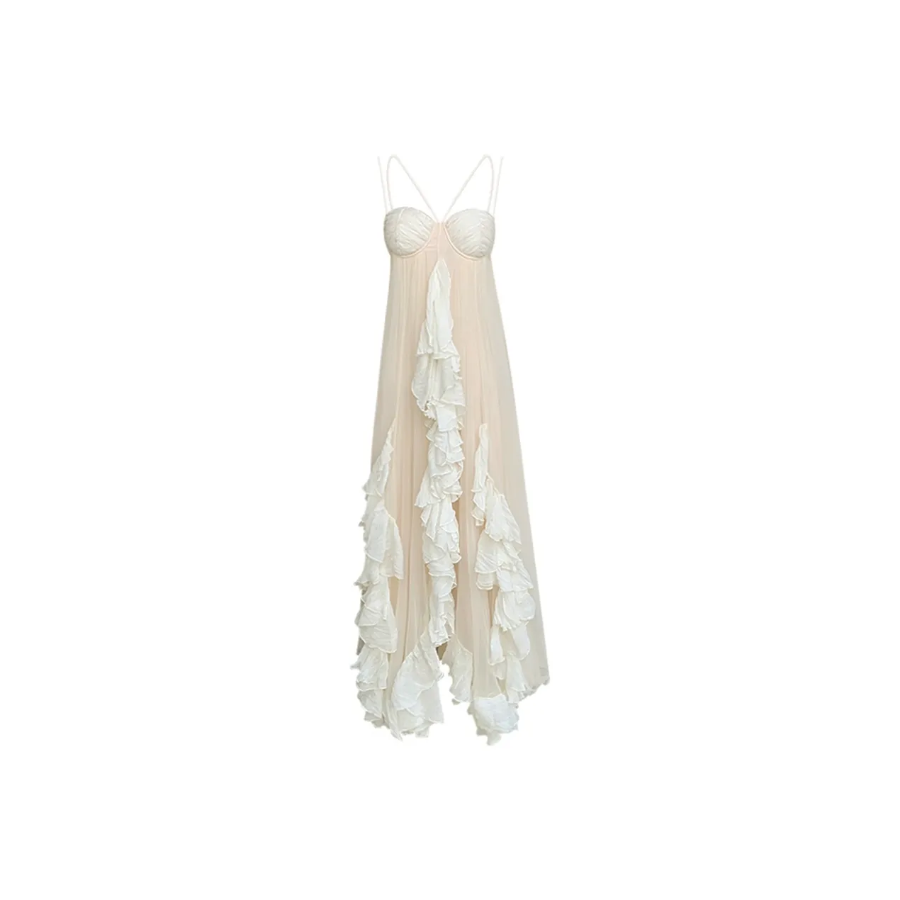 PAZZO Chiffon Slip Dress Women's